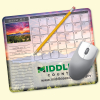MousePaper® Calendar 12 Month 7.25