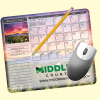 MousePaper® Calendar 12 Month 7.25