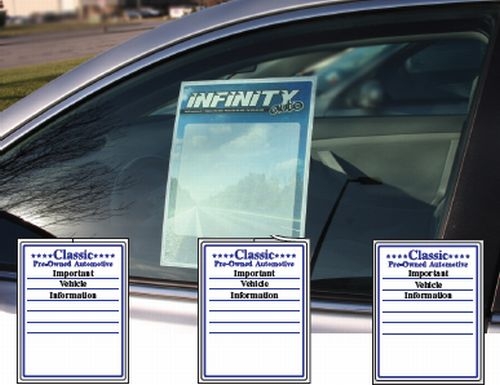 Automotive Laser Labels - Blank Automotive Laser Labels