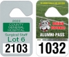 Hang Tag Parking Permits - .035