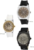 ABelle Promotional Time Maverick Medallion Rose Gold Ladies' Watch w/ Rubber Strap