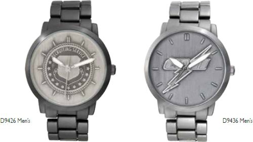 ABelle Promotional Time Men's Enigma Medallion Gun Metal Watch
