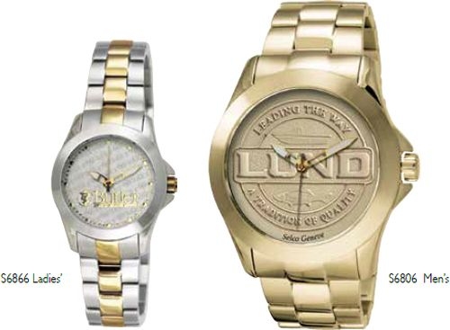 Intrigue Medallion Gold Stainless Steel Man's Watch