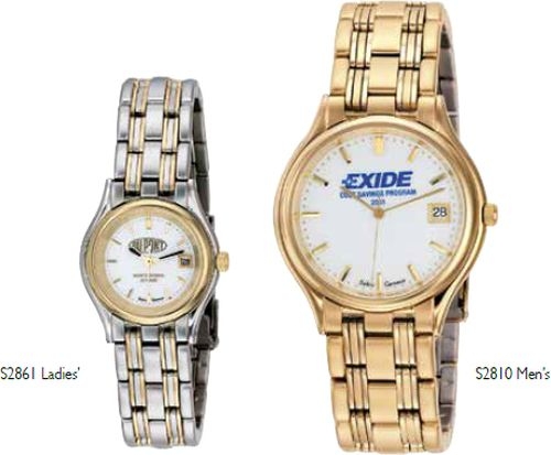 Selco Geneve Ladies Century Two-Tone Watch
