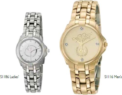 Selco Geneve Ladies' Gold Passport Medallion Watch