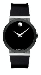 MOVADO Sapphire Synergy Men's Museum Strap Watch