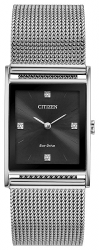 Citizen Unisex Eco-Drive Axiom Diamond Tank Watch