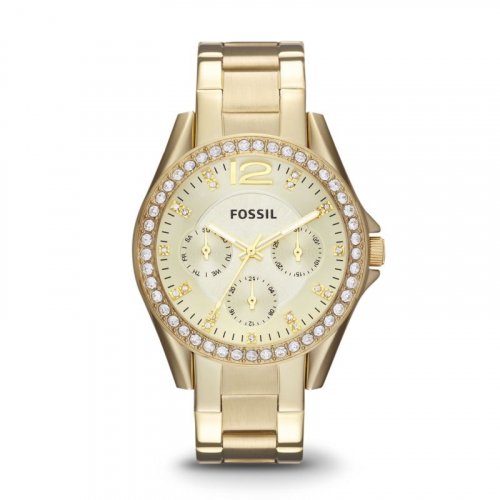 Ladies Riley Stainless Steel Watch – Gold-Tone