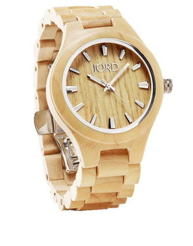 Jord® Fieldcrest Maple Natural Wood Watch