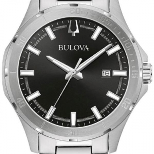 Bulova Men's Sport Classic Stainless Steel Watch