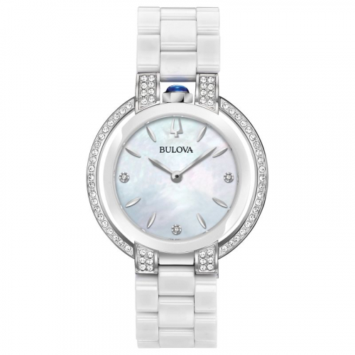 Bulova Ladies' Rubaiyat Ceramic Bracelet Watch