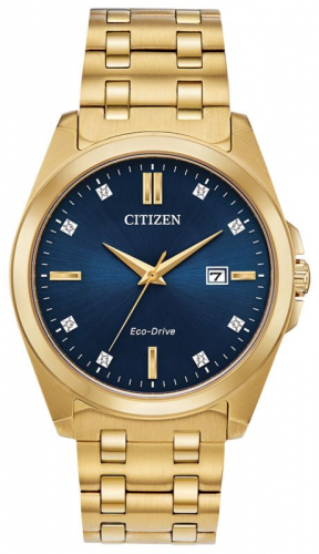 Citizen Men's corso Diamond Collection Eco-Drive Watch