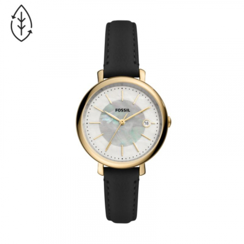 Fossil Jacqueline Leather Strap Watch