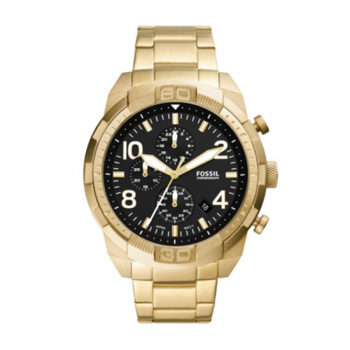 Fossil Bronson Chronograph Gold-Tone Stainless Steel Watch