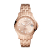 Fossil FB-01 Women's Rose Gold Stainless Steel Sport Watch