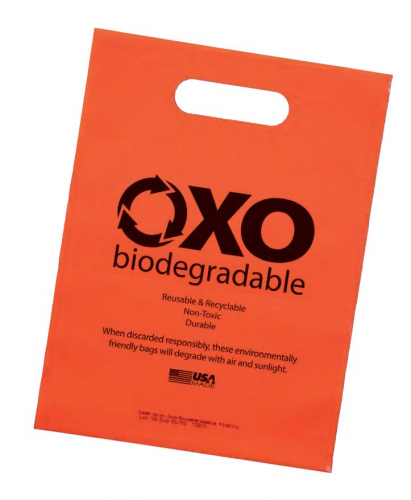 Oxo-Biodegradable Die Cut Bag (9