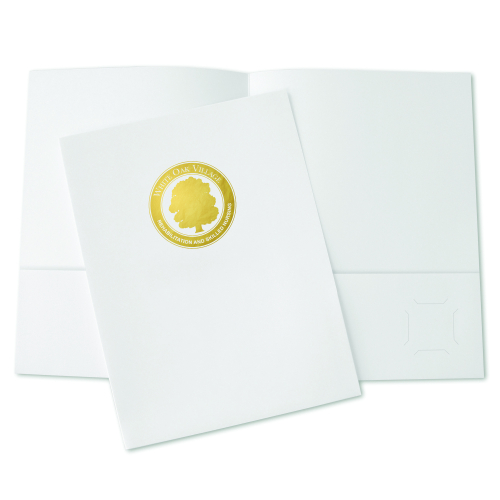 Small Quantity Folders - Std White Coated