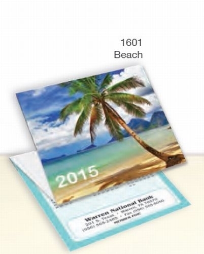 Beach Trifold Calendar