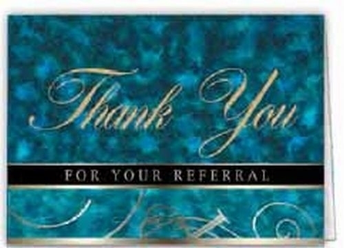 Blue Marble Referral Everyday Note Card (3 1/2