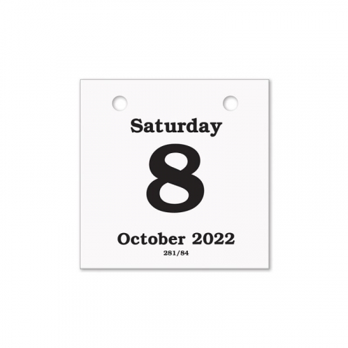Daily Date Calendar Refill - 3x3 Small Pad