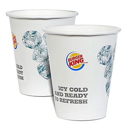 12 oz. Paper Cold Cup - Flexographic printed
