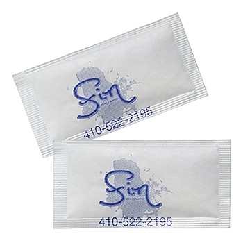 White Refined Cane Sugar Packets