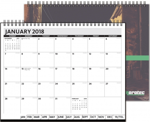 President Monthly Planner - ClearView / Chip Back