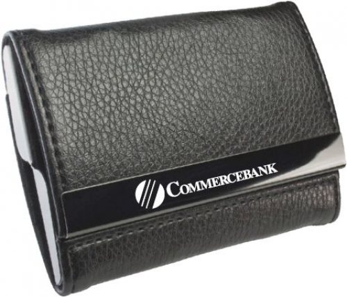 Double Sided (Two Compartments) Business Card Holder