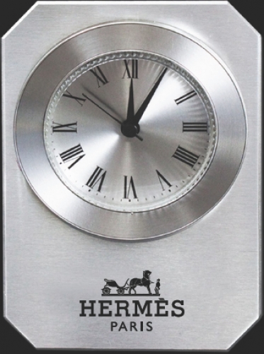 Metal On Glass Alarm Clock