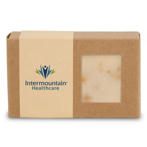 Luxurious Herbal Soap in Eco-Box - Clarifying Peppermint