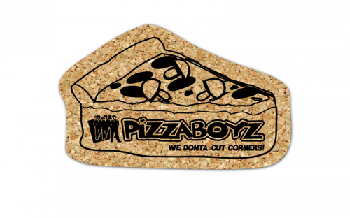 Pizza/Pie Cork Coaster