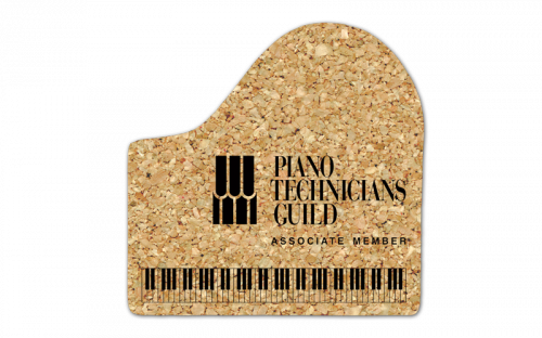 Piano Cork Coaster