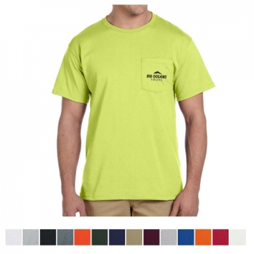Jerzees® Adult Dri-Power® Active Pocket T-Shirt