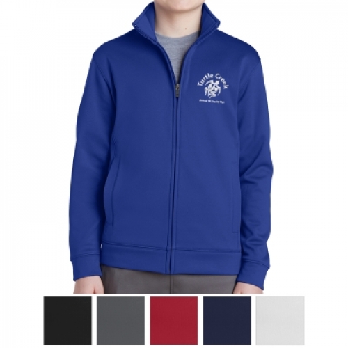 Sport-Tek® Youth Sport-Wick® Fleece Full-Zip Jacket