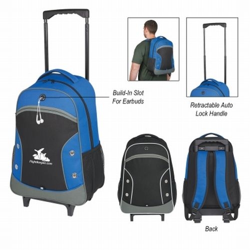World Tour Rolling Backpack