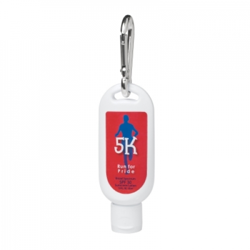 1.8 Oz. SPF 30 Sunscreen With Carabiner