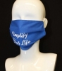 Face Mask 100% Combed Cotton fabric w/White Cambric Inner Lining