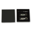 Keychain ZKC-103 & Pen Set in Black Box