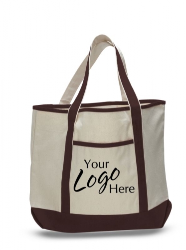 Large Canvas Deluxe Tote 22