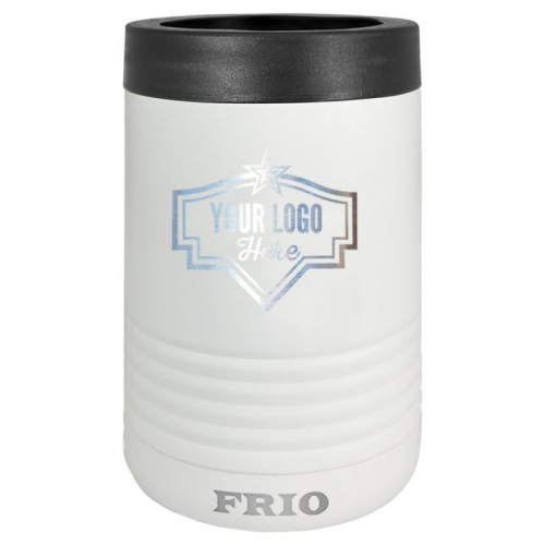 FRIO Stainless Steel (White) Beverage Holder with Laser Engraving