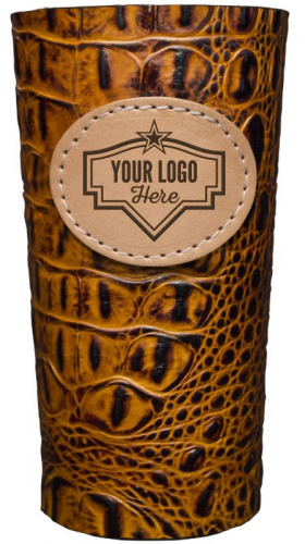 FRIO 100% Leather with Custom Badge (Cognac)