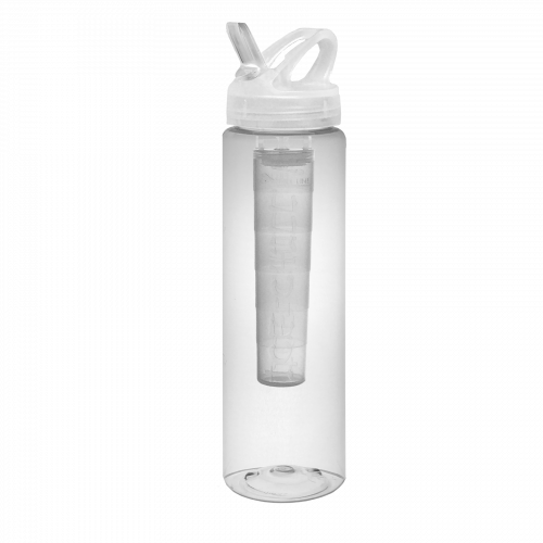PET Clear 32 oz. Bottle w/ Freedom Lid & Clear Ice Chill'r