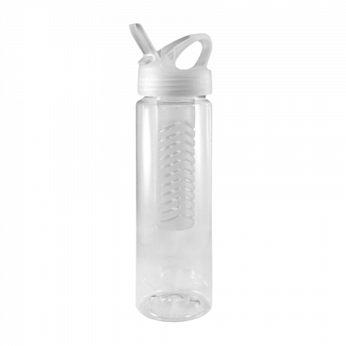 Freedom PET 25 oz. Bottle with Freedom Lid & Clear Infuser Basket with Clear Spout