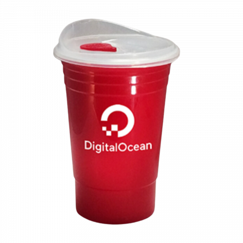 16 oz. The Party Cup™ for Hot or Cold Beverages (Unit price is for Cup ONLY) Red
