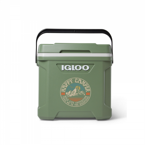 IGLOO ECOCOOL 30 QUART COOLER (Vintage Green)