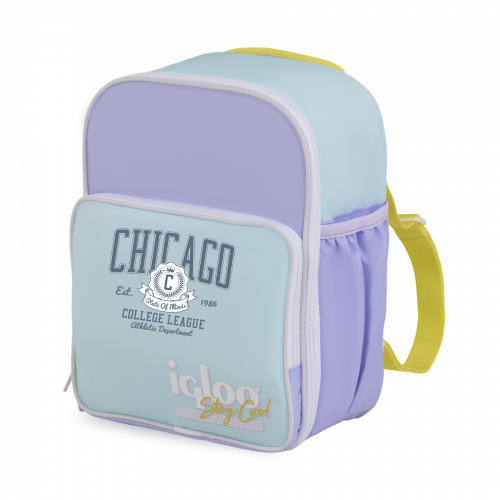 Igloo Convertible Retro Lunch Pack (Lilac Breeze & Powder Blue)