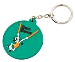 Soft PVC Key Tag 2D on 1 side; Up to 2.75