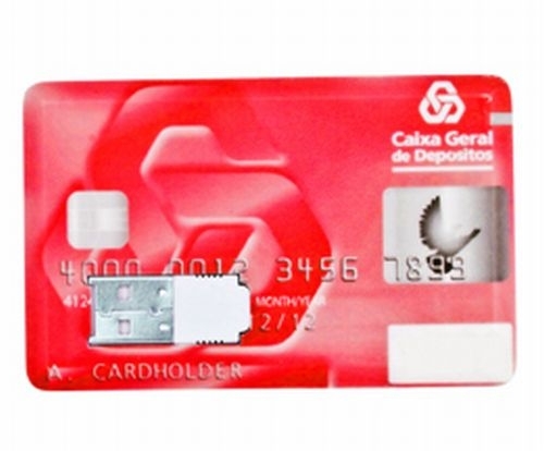 USB Flash Drive - Credit Card Plastic