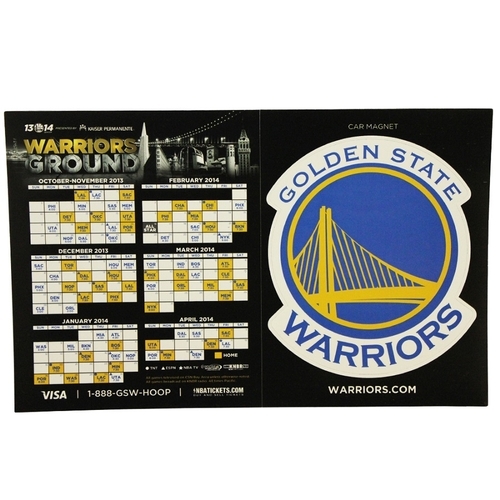 Combination Schedule and Car Magnet