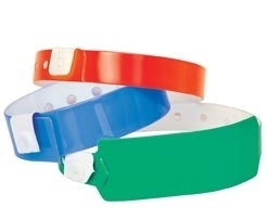 Vinyl Disposable Bracelets (3 sizes available)